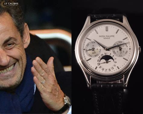 patek philippe sarkozy|sarkozy's rolex.